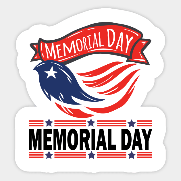 Memorial Day Sticker by aesthetice1